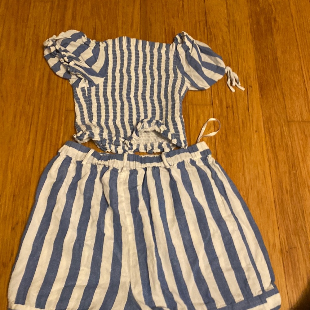 Stripe 2peice set